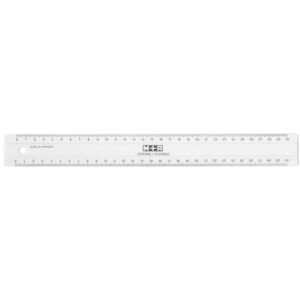 M + R Lineal STRONG + FLEXIBLE 30,0 cm, glasklar