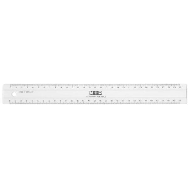 M + R Lineal STRONG + FLEXIBLE 30,0 cm, glasklar