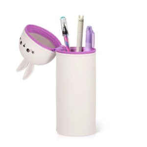 Legami 2-in-1-Federmäppchen aus Silikon - Kawaii - Hase