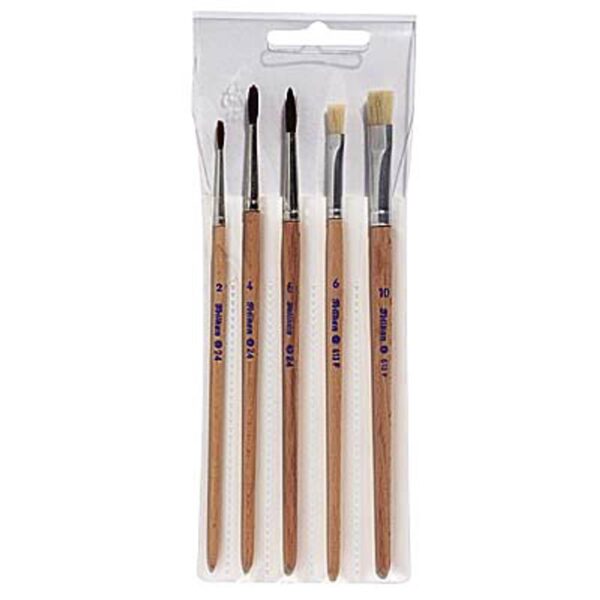 Pelikan Pinsel-Set Größe 2, 24, 6, 10, 5-teilig