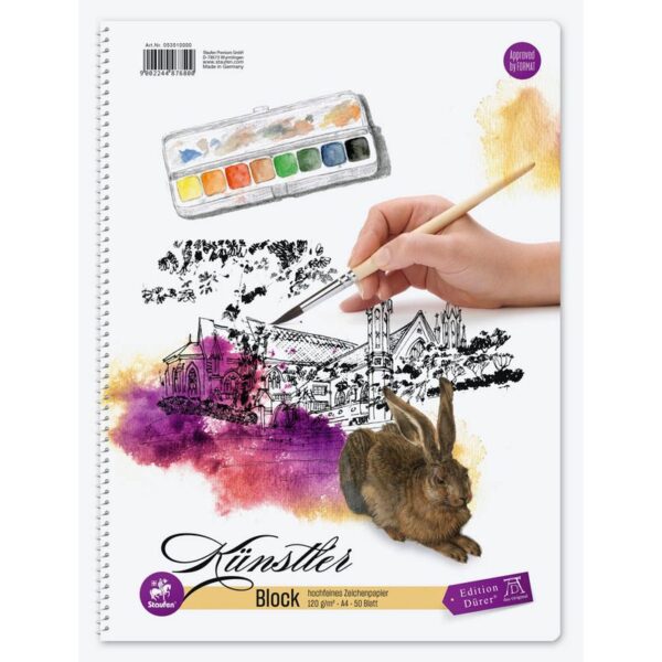 Staufen® Malblock Künstler DIN A4
