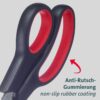 WESTMARK Papierschere schwarz-rot 25,0 cm – Bild 3