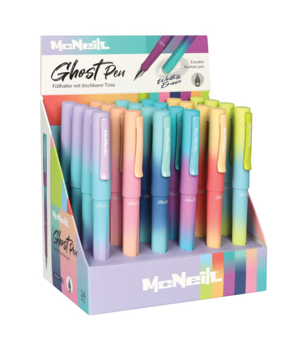 McNeill Radierbare Füllhalter - Gardient Farben