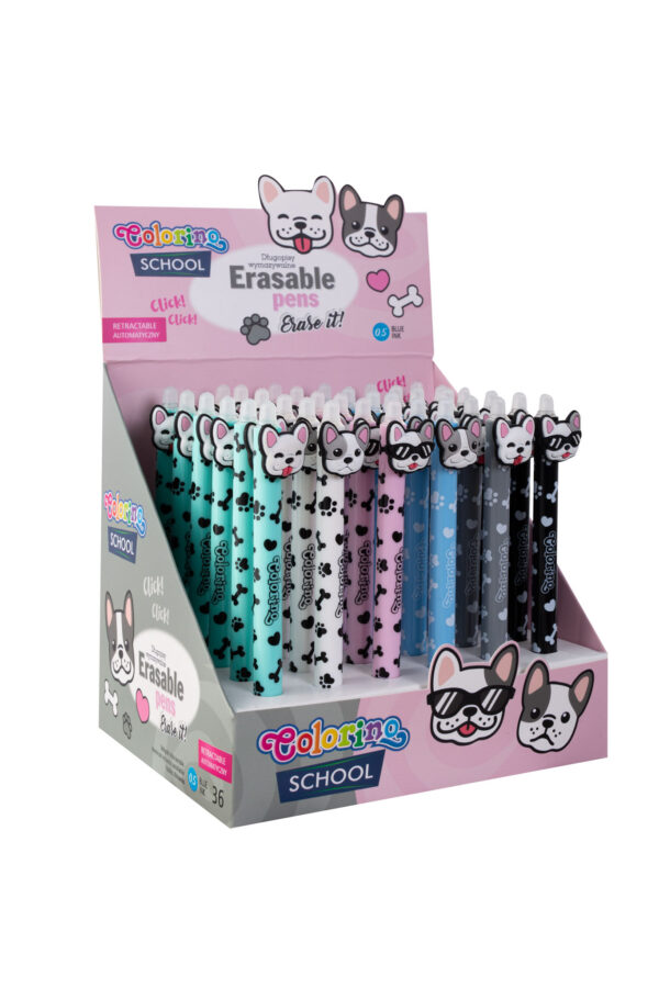 Coolpack - Radierbare Gel-Schreiber - The Bulldog Family