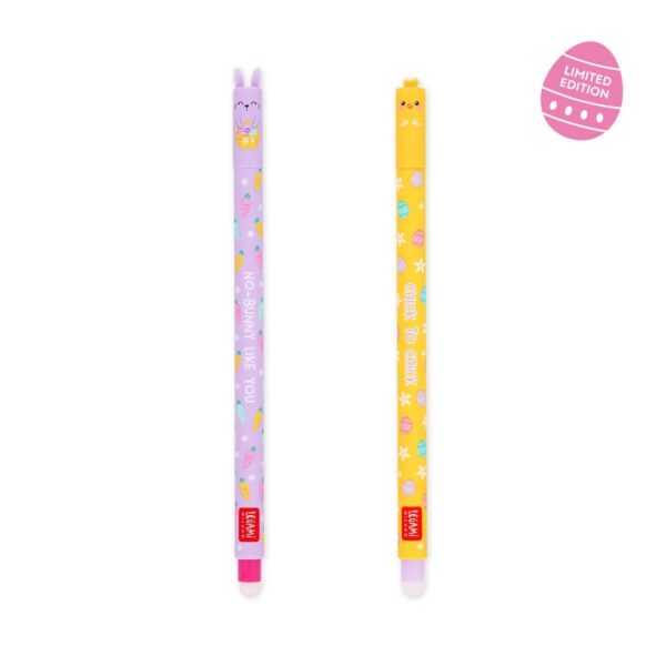 Legami Löschbare Gelstifte - "Hoppy Easter " Oster Set 2025 Limited Editon