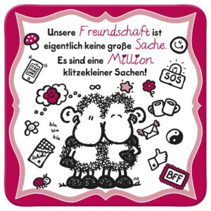 Untersetzer »Unsere Freundschaft«