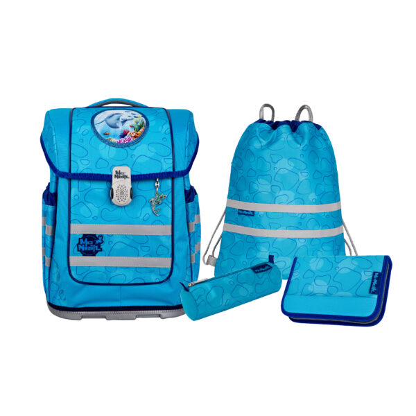 McNeill Schulranzen-Set ERGO COMPACTO, 5tlg. BUBBLE -Kollektion 2025