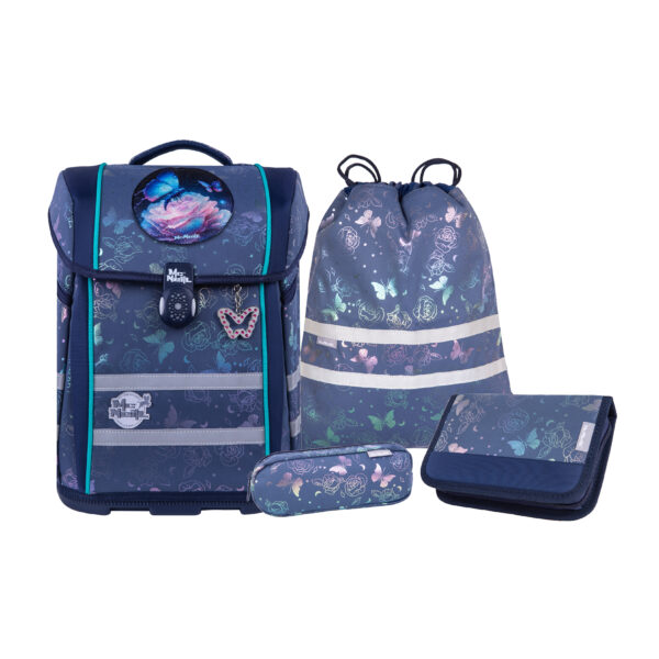 McNeill Schulranzen-Set PERFECTO, 5tlg. ROSES -Kollektion 2025
