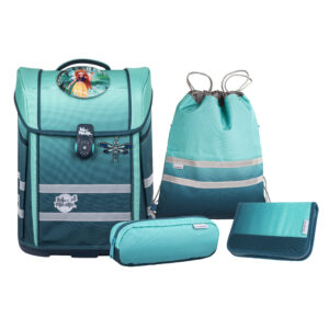 McNeill Schulranzen-Set PERFECTO, 5tlg. GRADIENT Blue Lagoon -Kollektion 2025