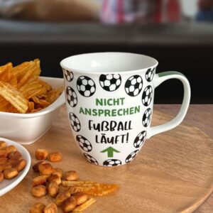 Tasse »Nicht ansprechen, Fußball läuft«