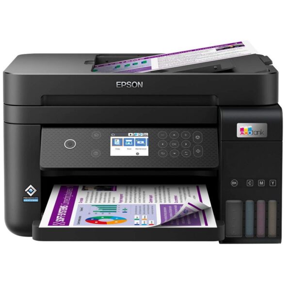 EPSON EcoTank ET-3850 3 in 1 Tintenstrahl-Multifunktionsdrucker schwarz