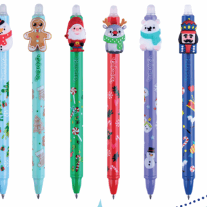 Weihnachten Radierbare Stifte - Schreibfarbe Blau